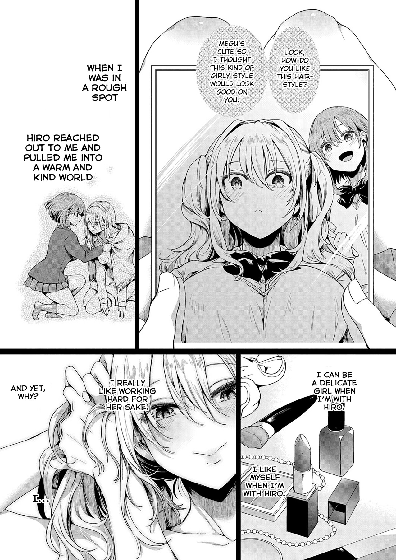 Hentai Manga Comic-Even Though I Like Girls-Chapter 4-4